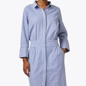 Gretchen Scott Breezy Blouson Shirt Dress SZ XL
